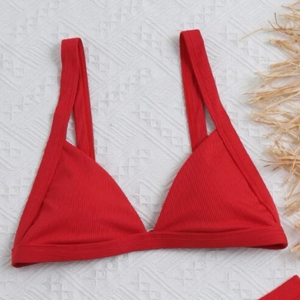 Red Shein Bikini